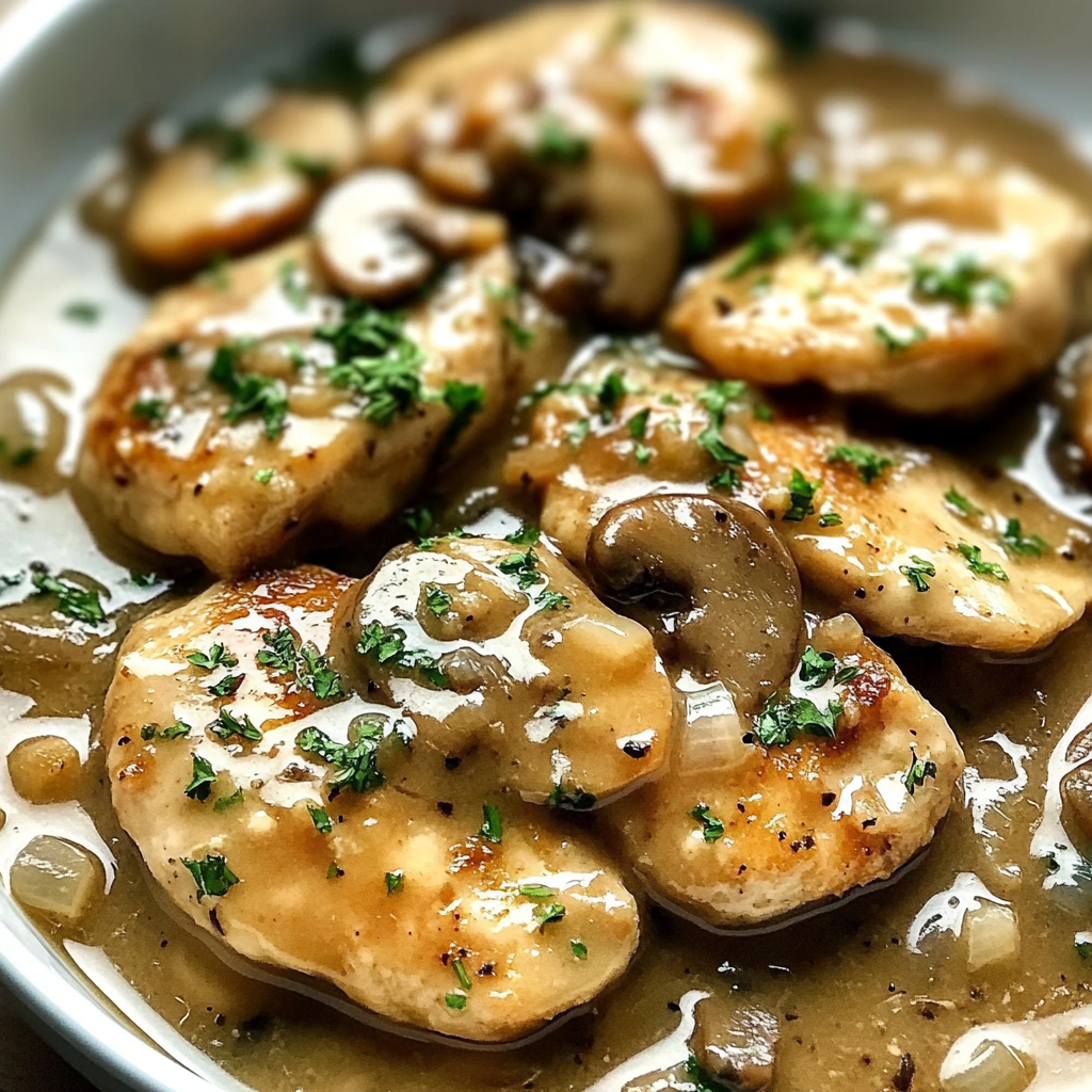 Recipe preparation for Crockpot Chicken Piccata