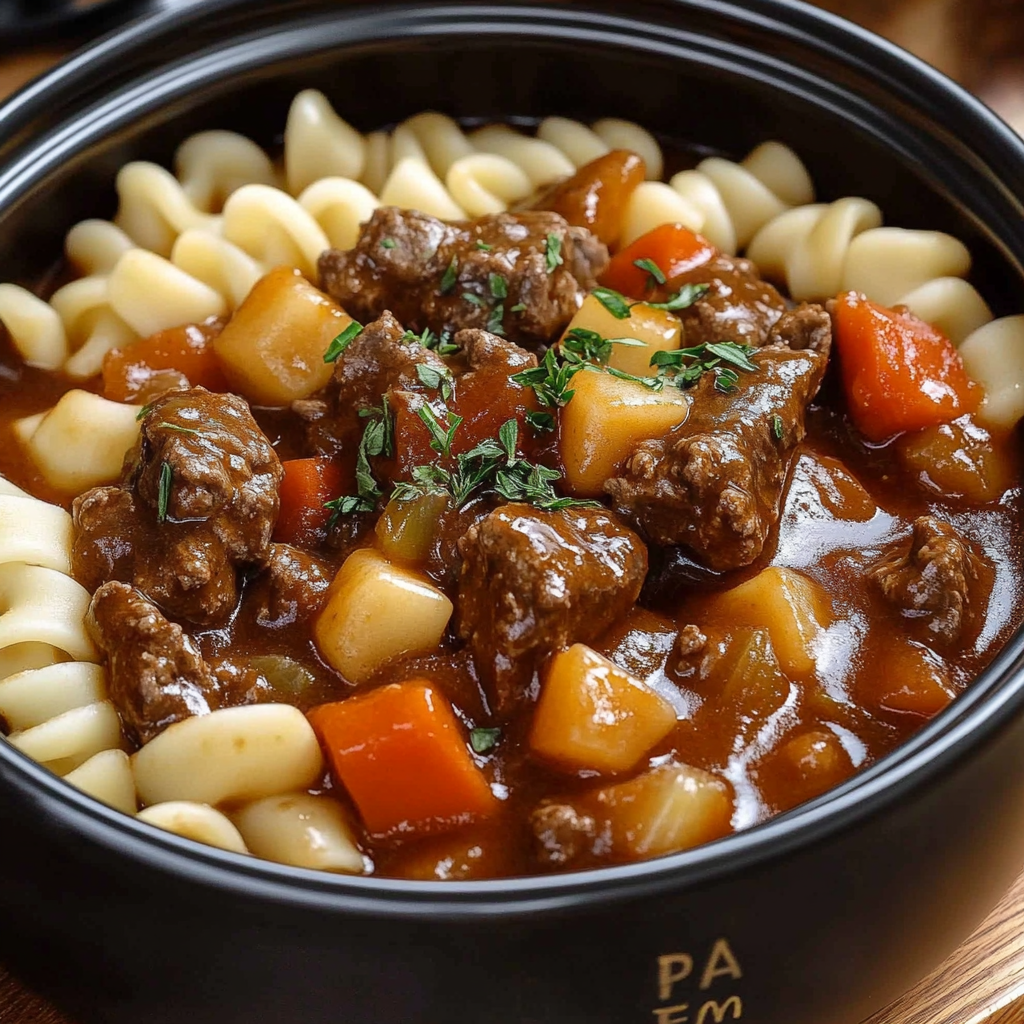 Recipe preparation for Instant Pot Beef Goulash