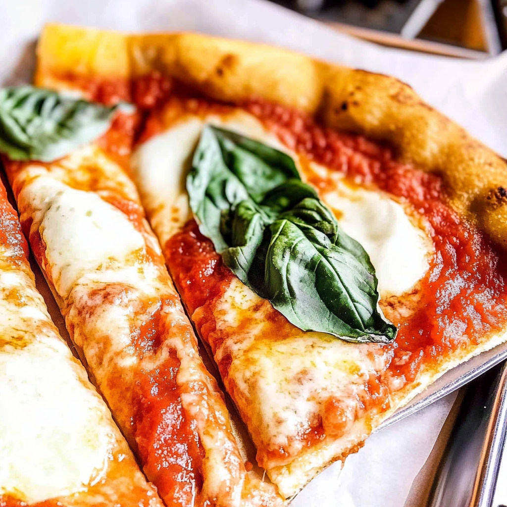 Recipe preparation for Classic Margherita Pizza