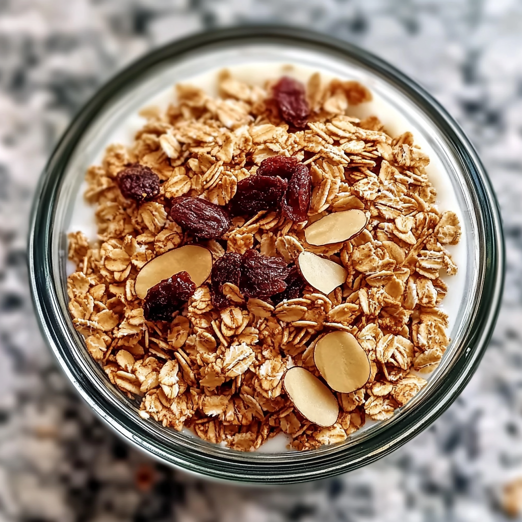 Recipe preparation for Homemade Granola Recipe