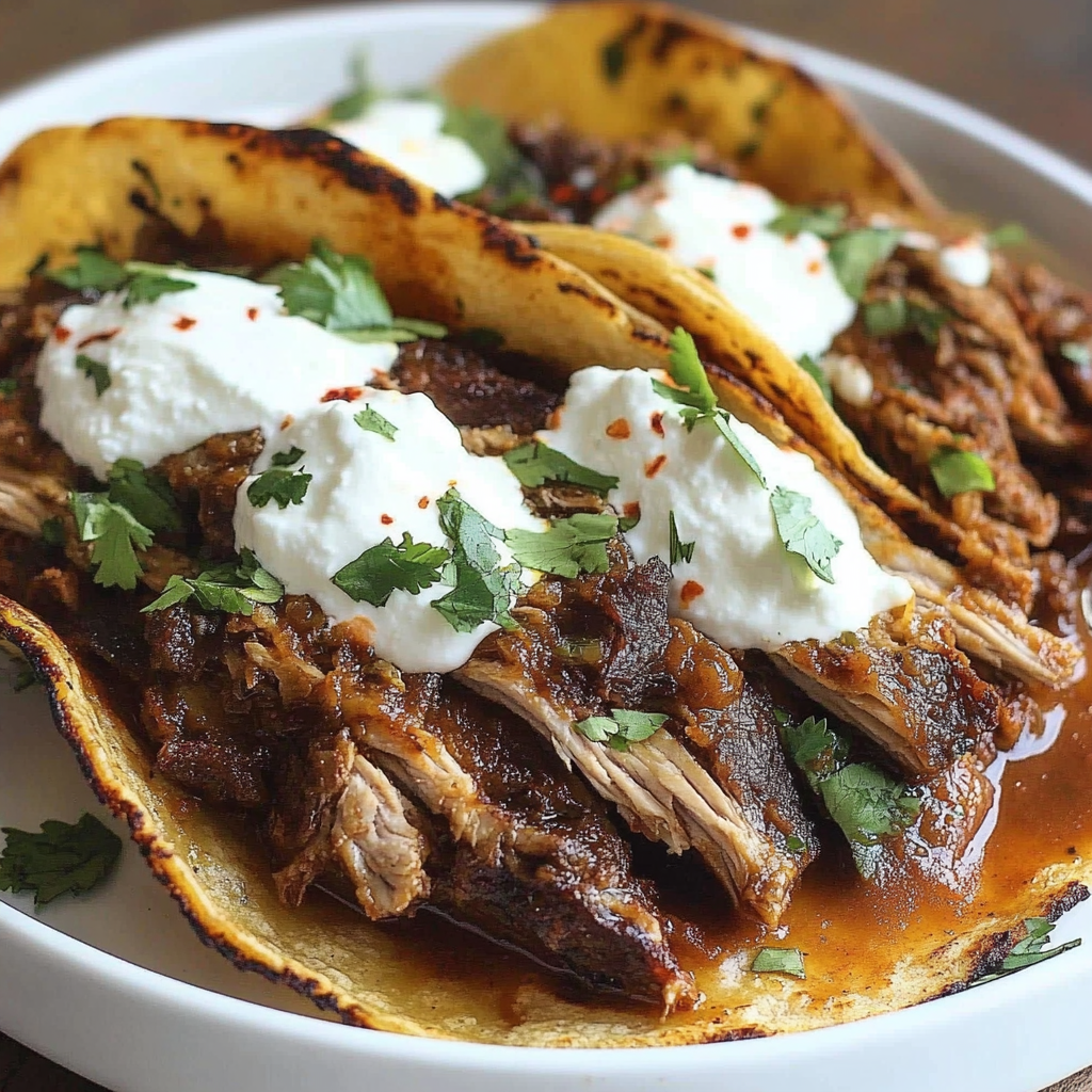 Recipe preparation for Birria Tacos with Consomme
