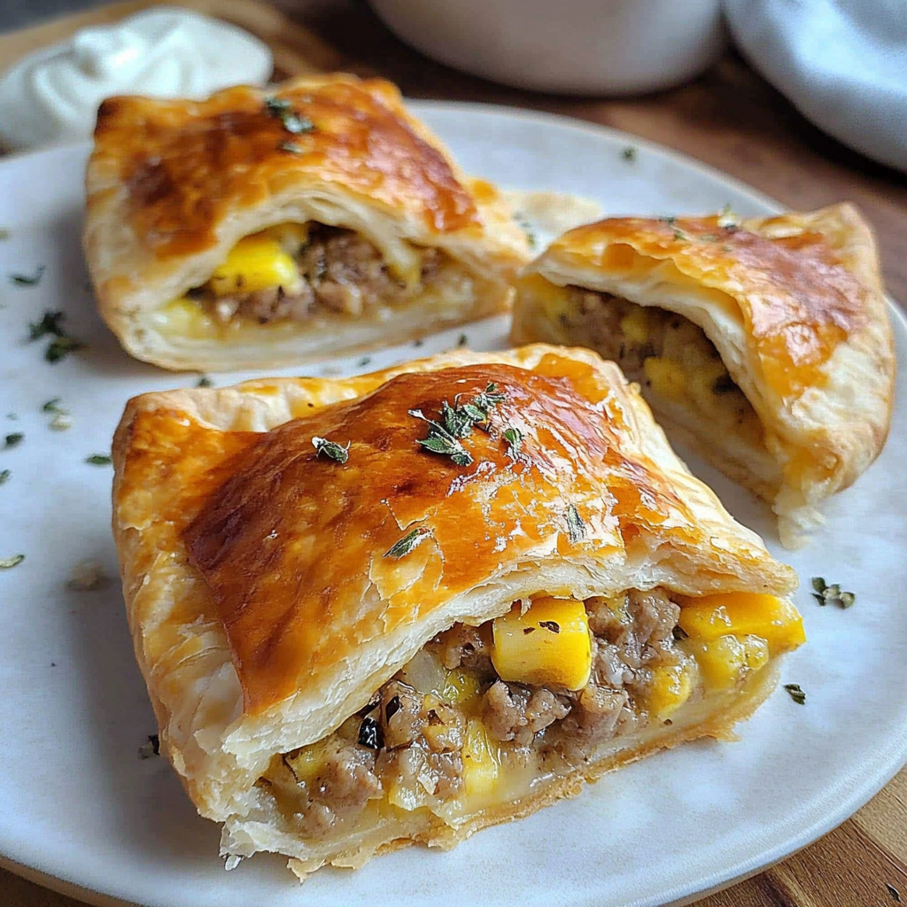 Recipe preparation for Savory Breakfast Pop-Tarts
