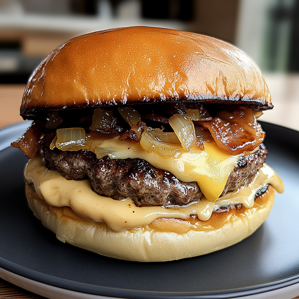Recipe preparation for smash burger turkey baconnaise