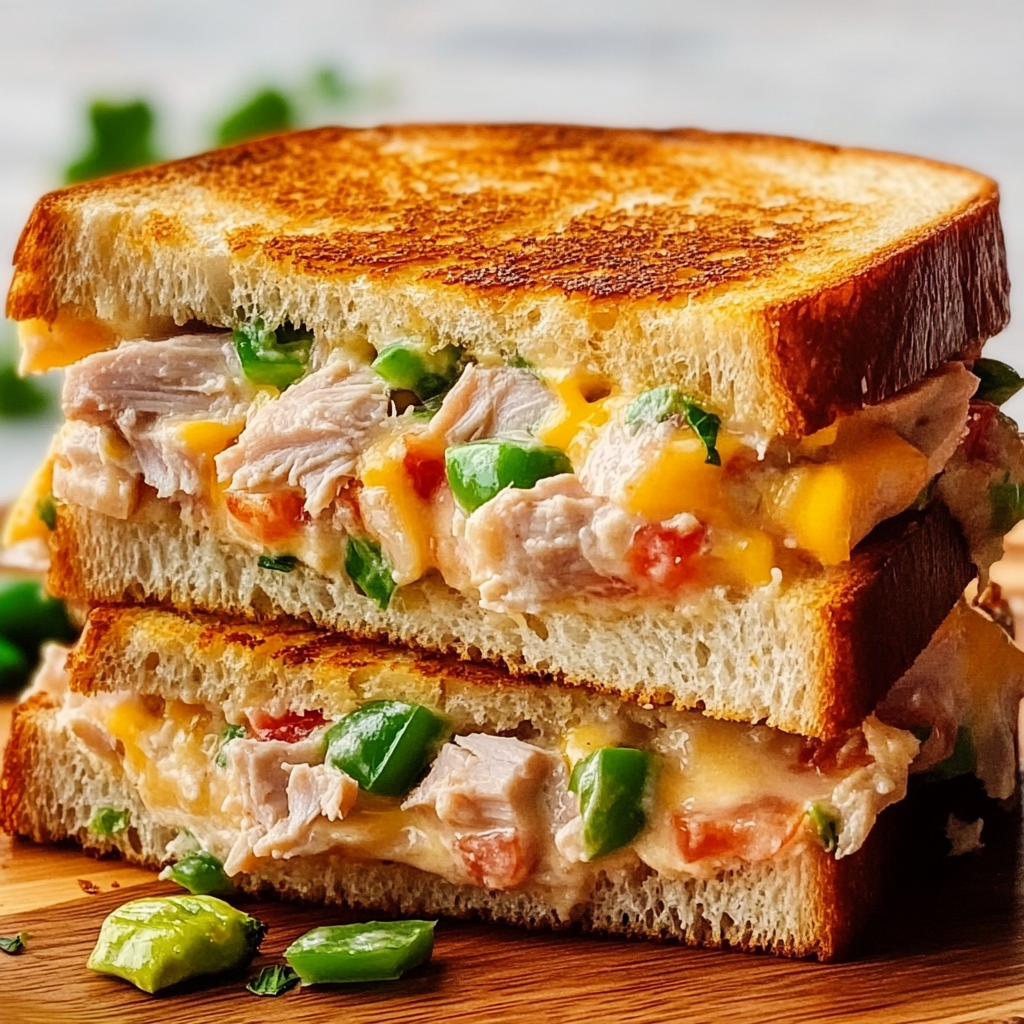 Recipe preparation for Tuna Melt Recipe