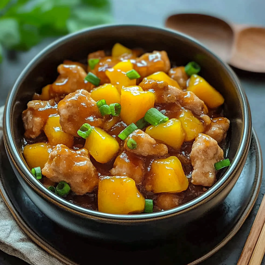 Recipe preparation for Asian Mango Chicken