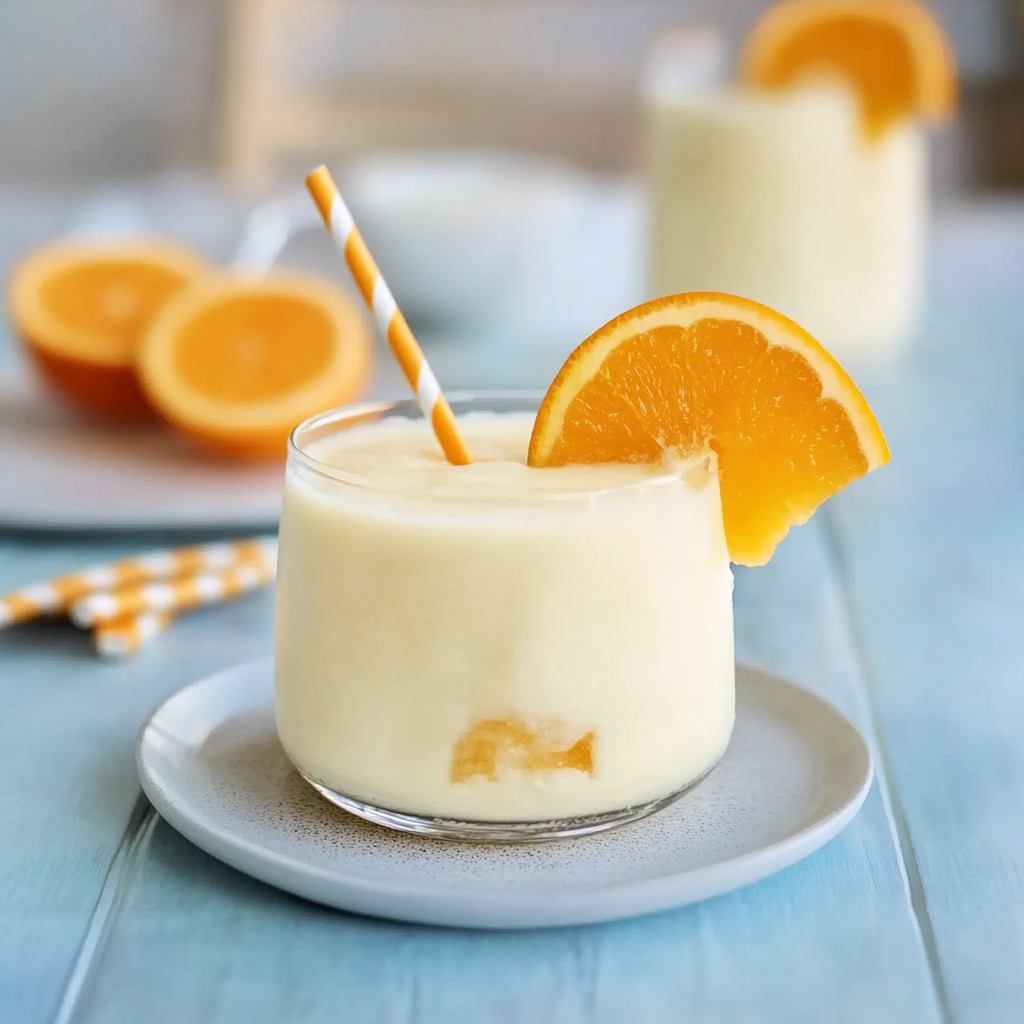 Recipe preparation for Classic Orange Julius
