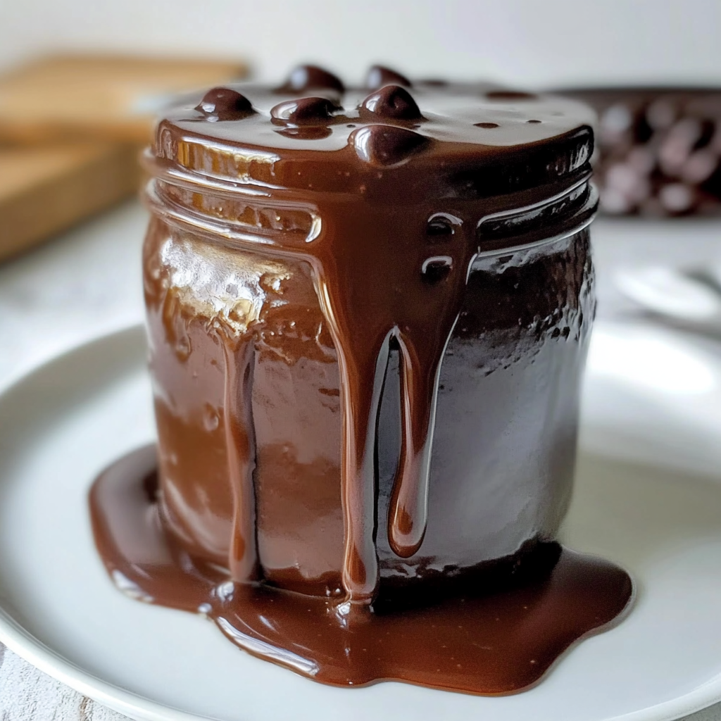 Recipe preparation for Hot Fudge Sauce Recipe