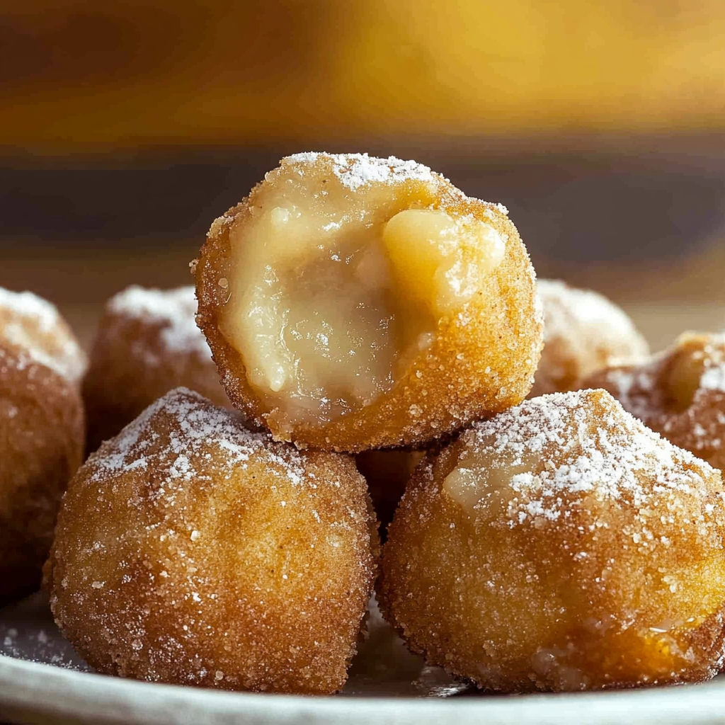 Recipe preparation for Air Fryer Apple Pie Bombs