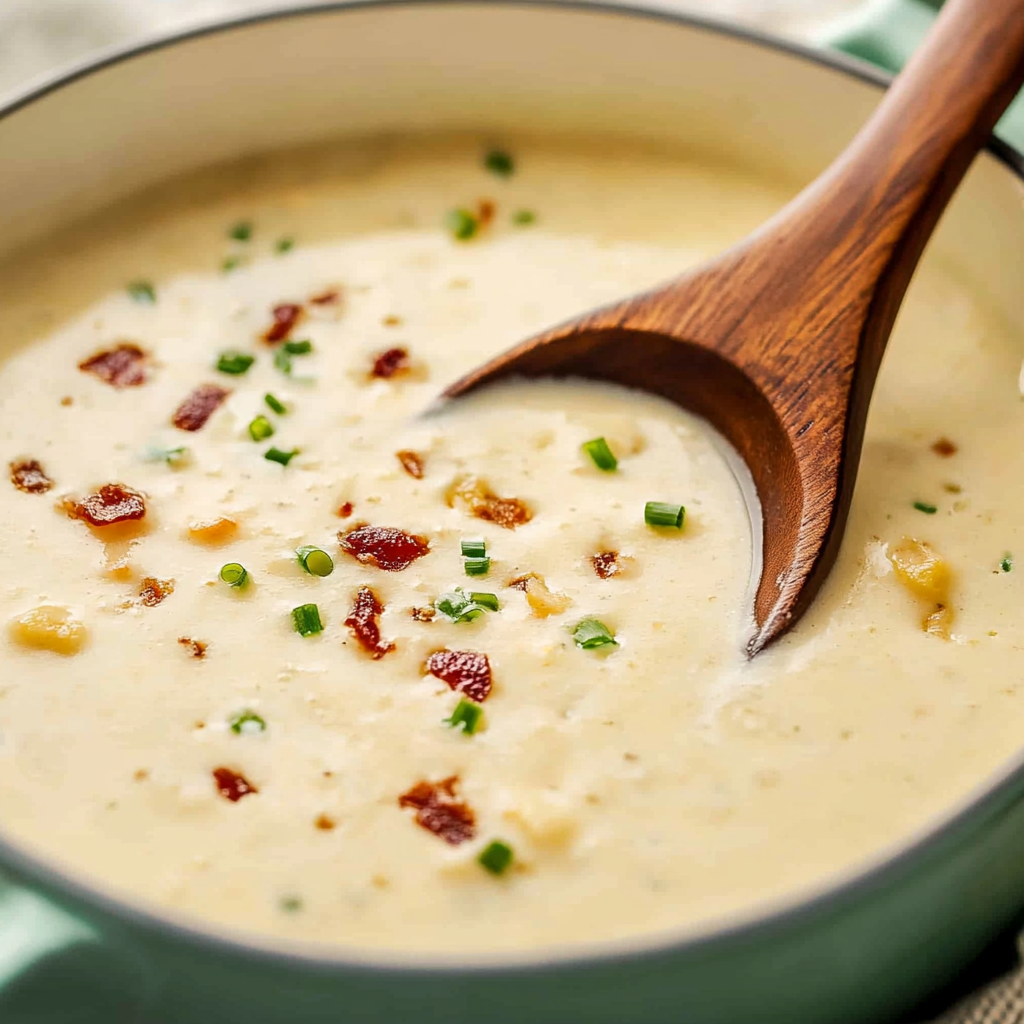 Recipe preparation for Baked Potato Soup