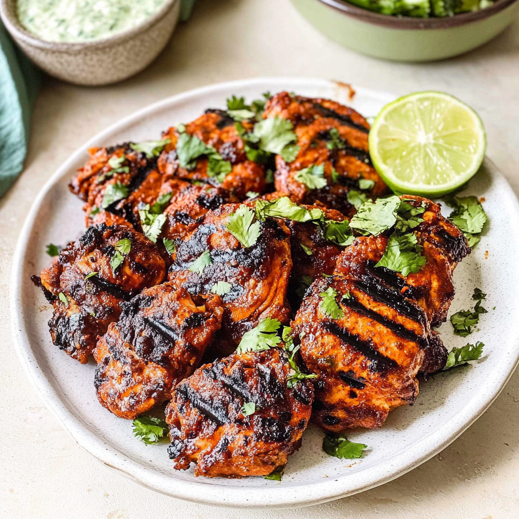 Recipe preparation for Chicken Asado Recipe