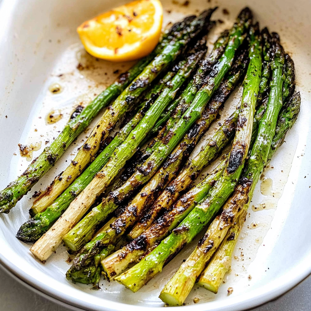 Recipe preparation for Grilled Asparagus Recipe