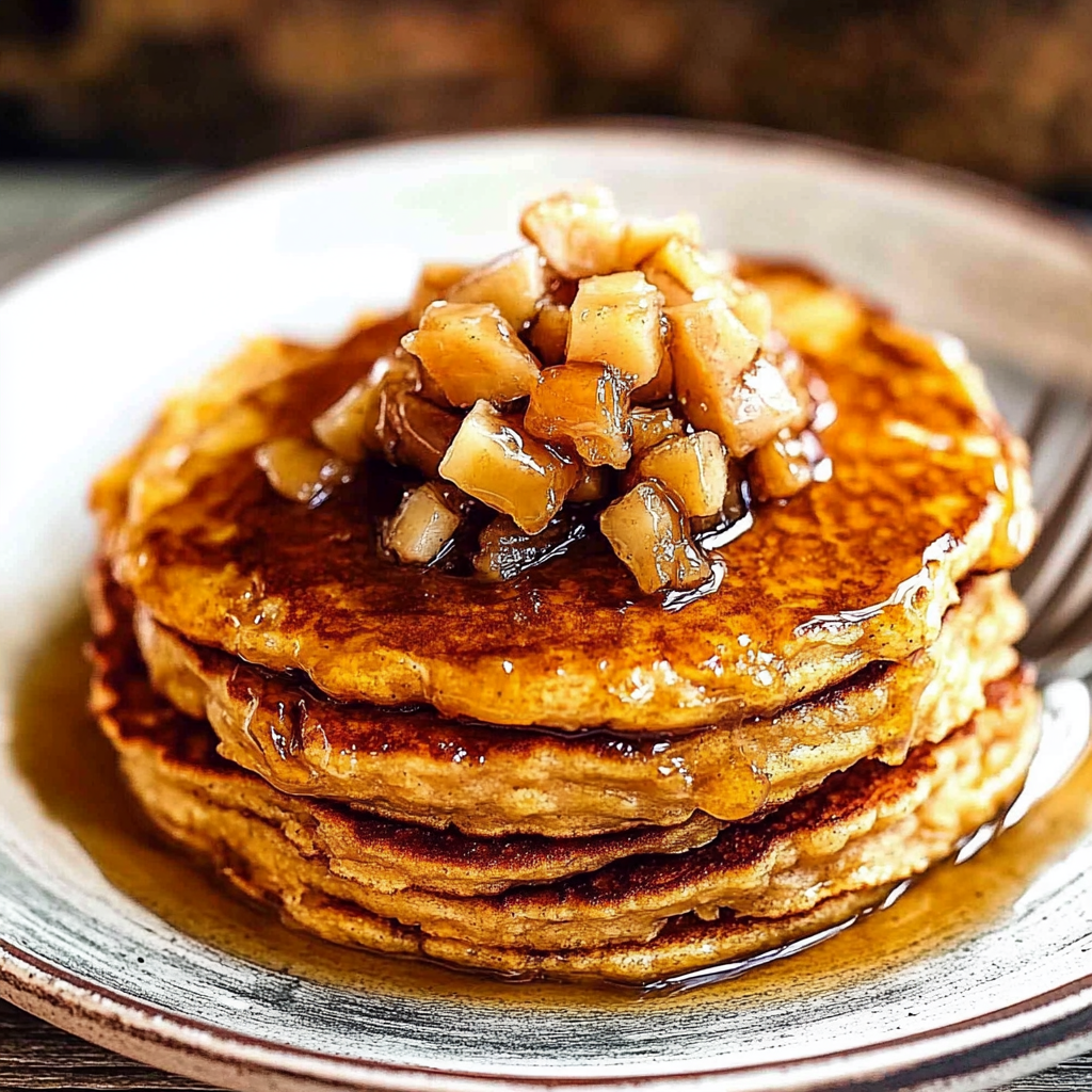 Recipe preparation for Sweet Potato Pancakes