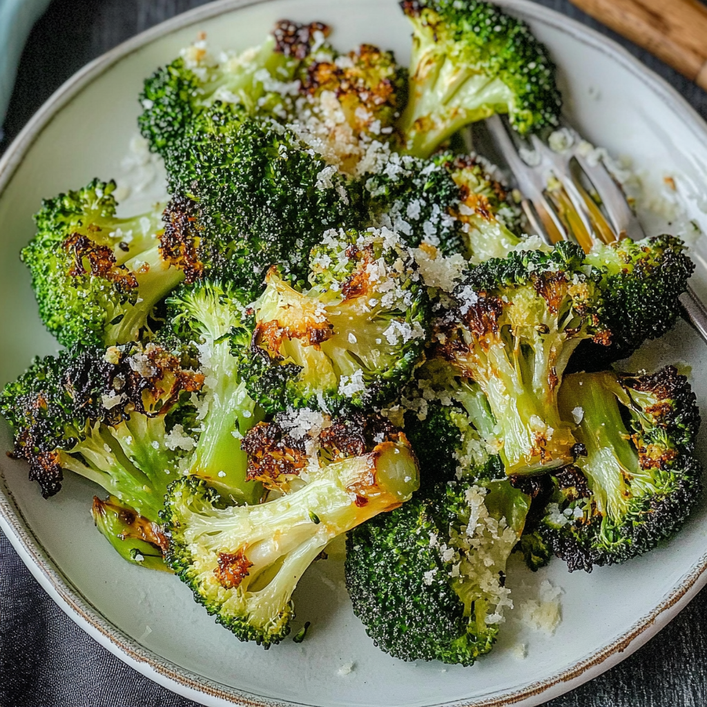 Recipe preparation for Oven Roasted Broccoli