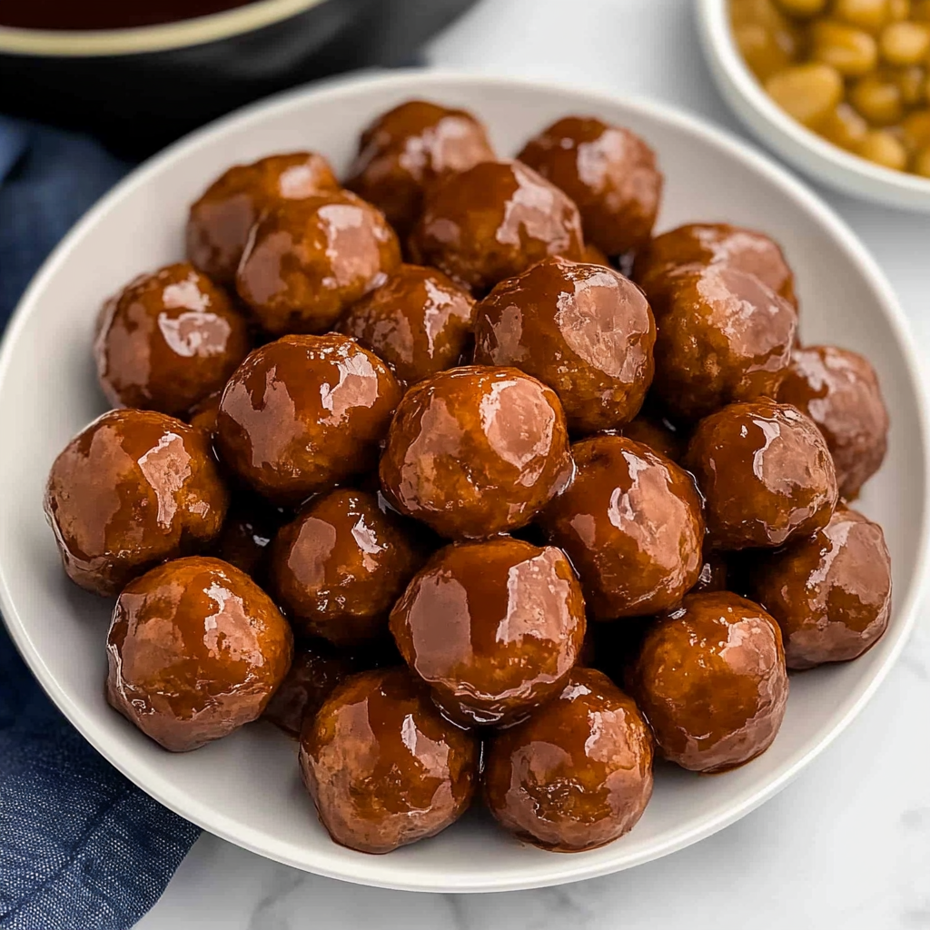 Recipe preparation for BBQ Meatballs