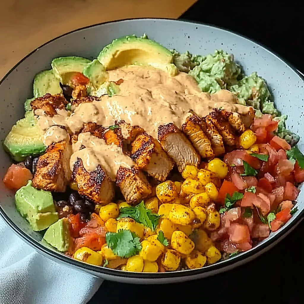 Recipe preparation for Southwest Chicken Burrito Bowls