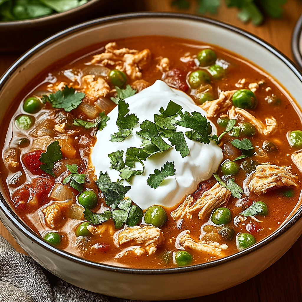 Recipe preparation for Buffalo Chicken Chili