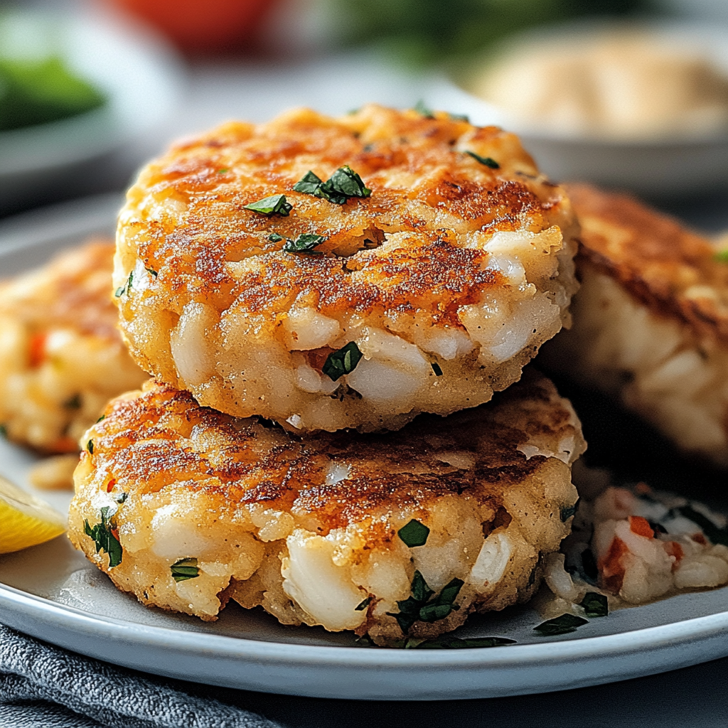 Recipe preparation for Maryland-Style Crab Cakes