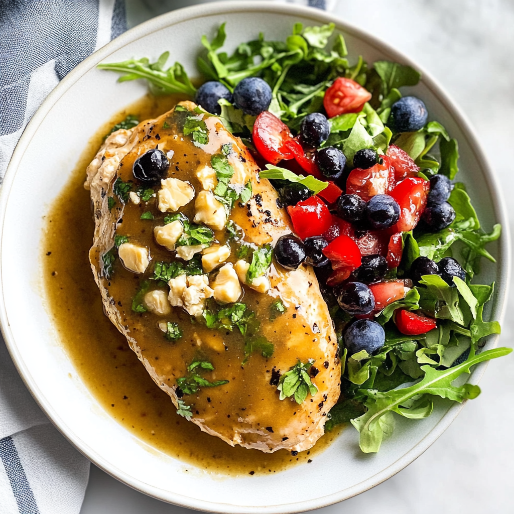 Recipe preparation for Balsamic Chicken