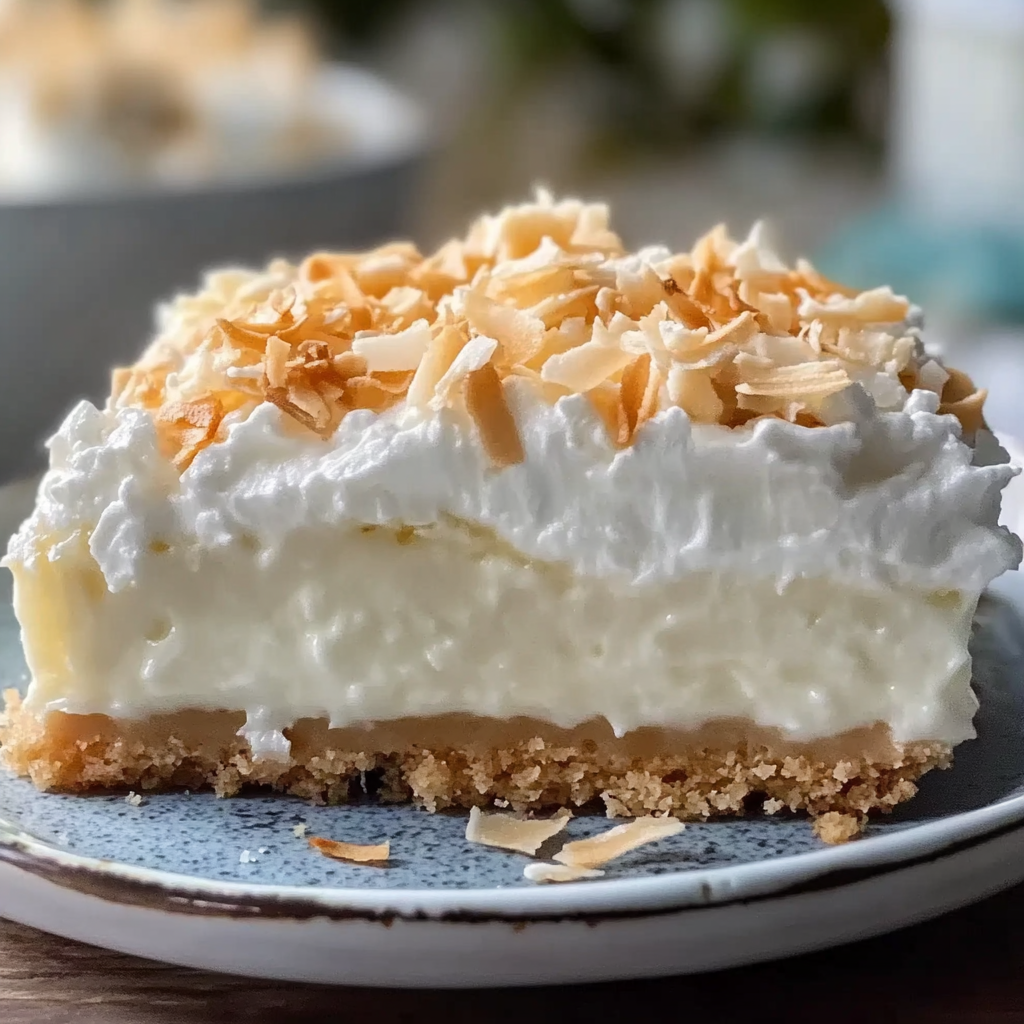 Recipe preparation for Coconut Cream Lush