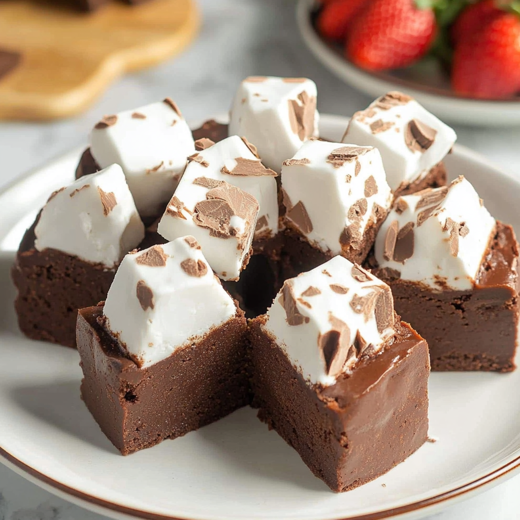 Recipe preparation for Hot Chocolate Fudge