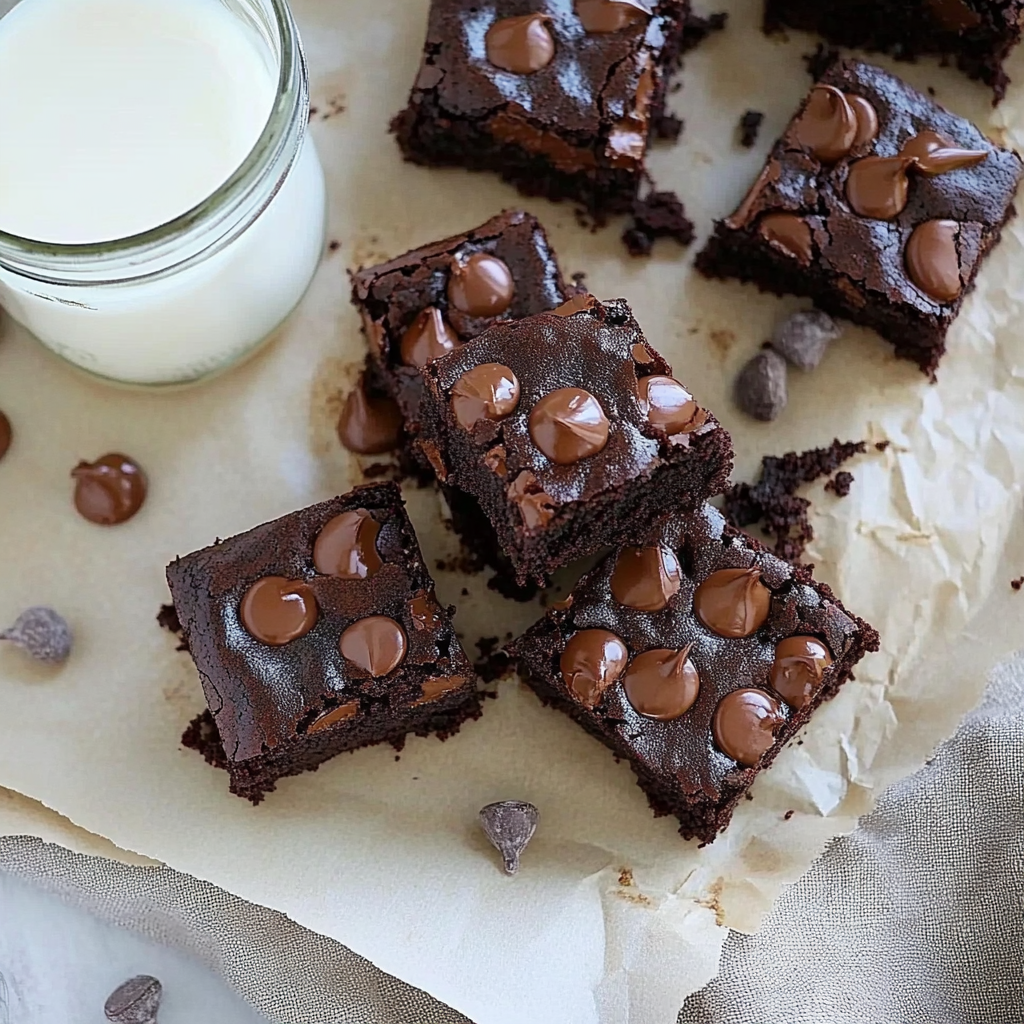 Recipe preparation for Flourless Black Bean Brownies