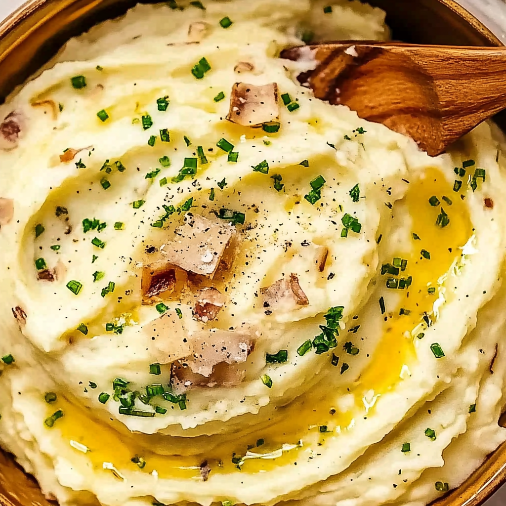 Recipe preparation for garlic mashed potatoes