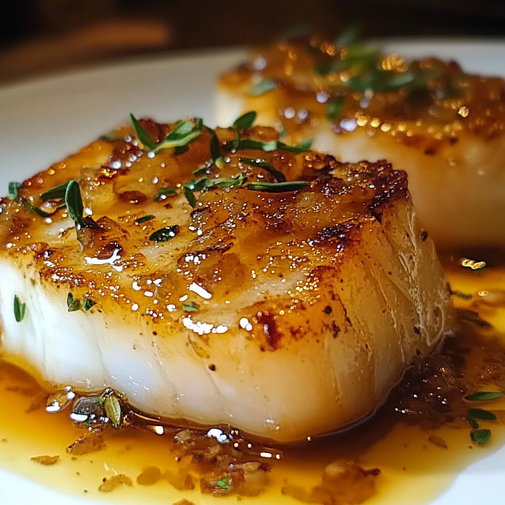 Recipe preparation for Baked Honey Marinated Cod
