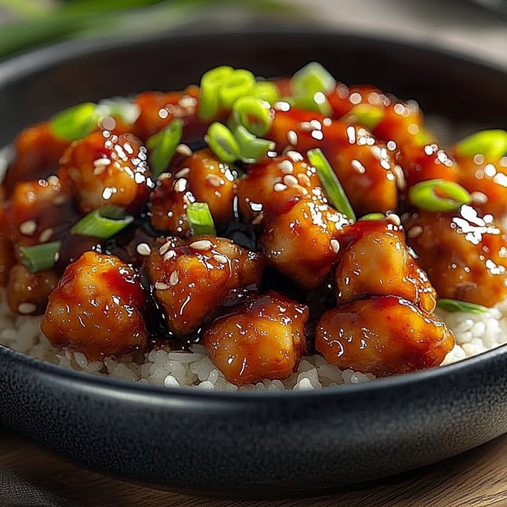 Recipe preparation for Sweet Chili Chicken