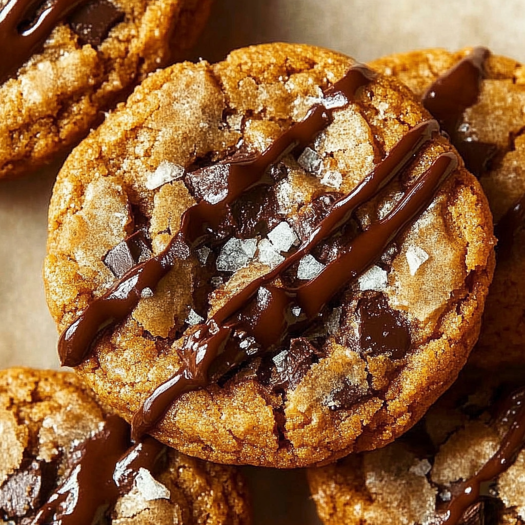 Recipe preparation for Chewy Pumpkin Chocolate Cookies