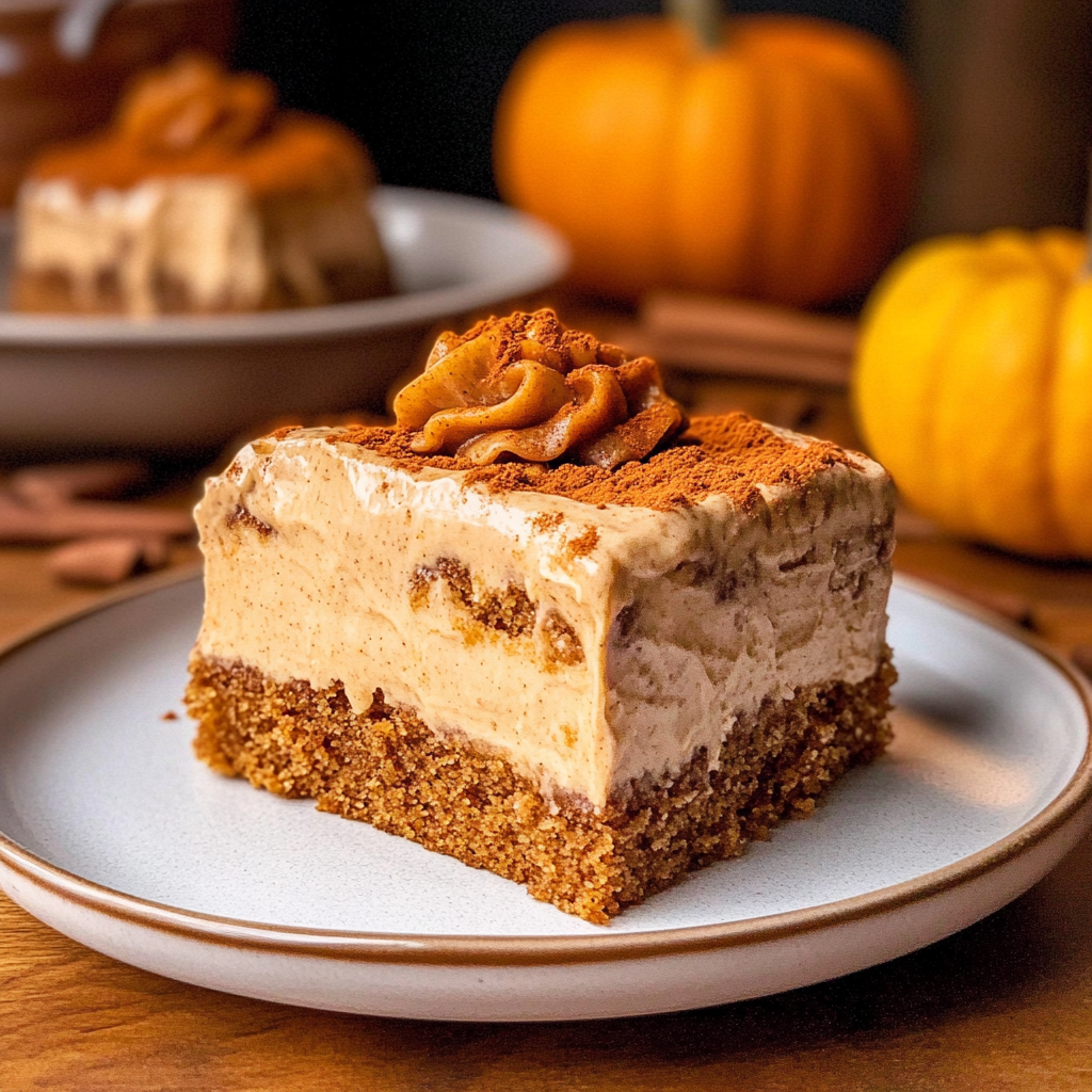 Recipe preparation for Pumpkin Spice Latte Cake