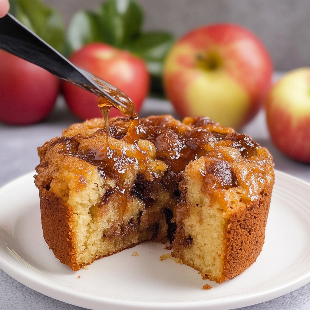 Recipe preparation for Apple Cinnamon Cake