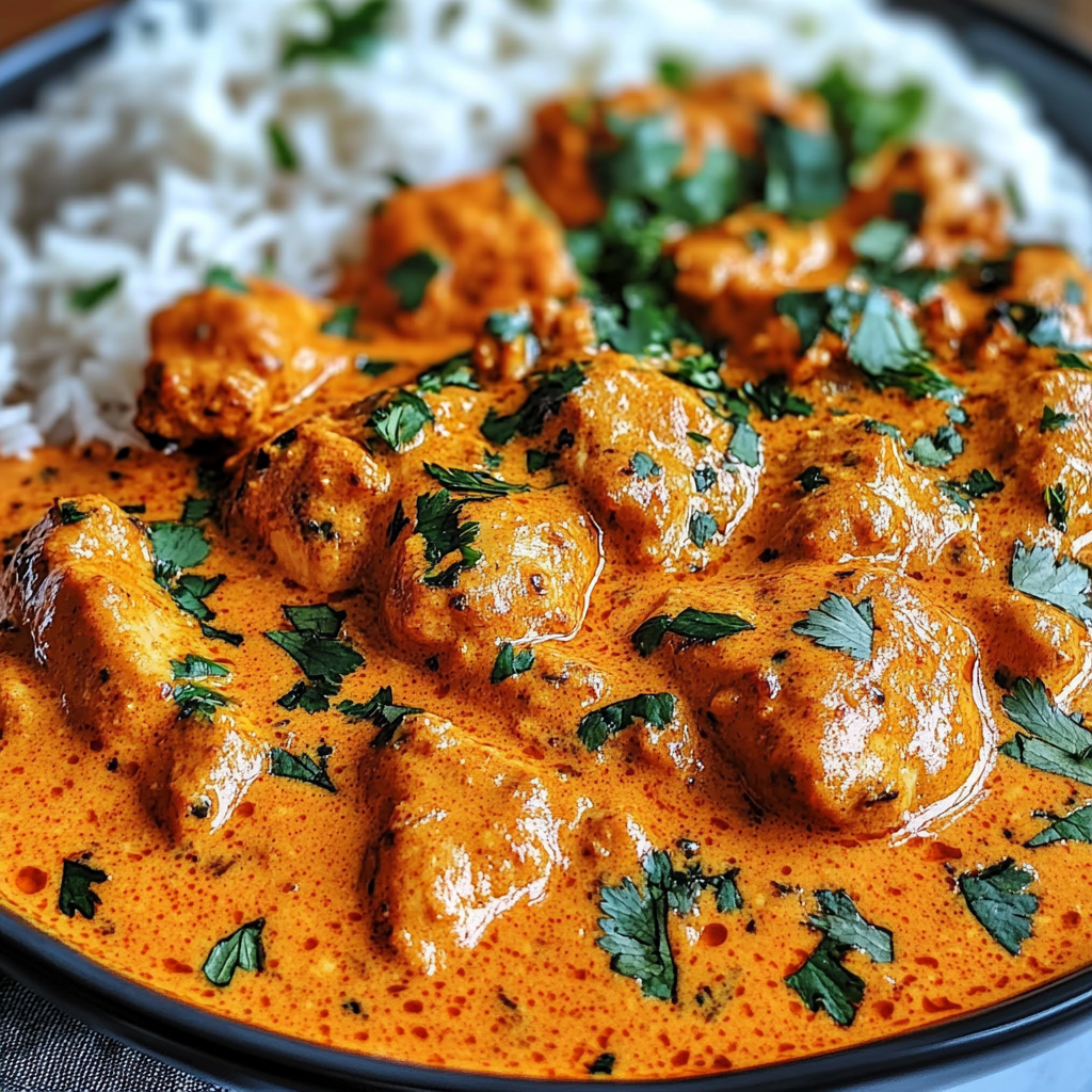 Recipe preparation for Flavorful Crockpot Butter Chicken