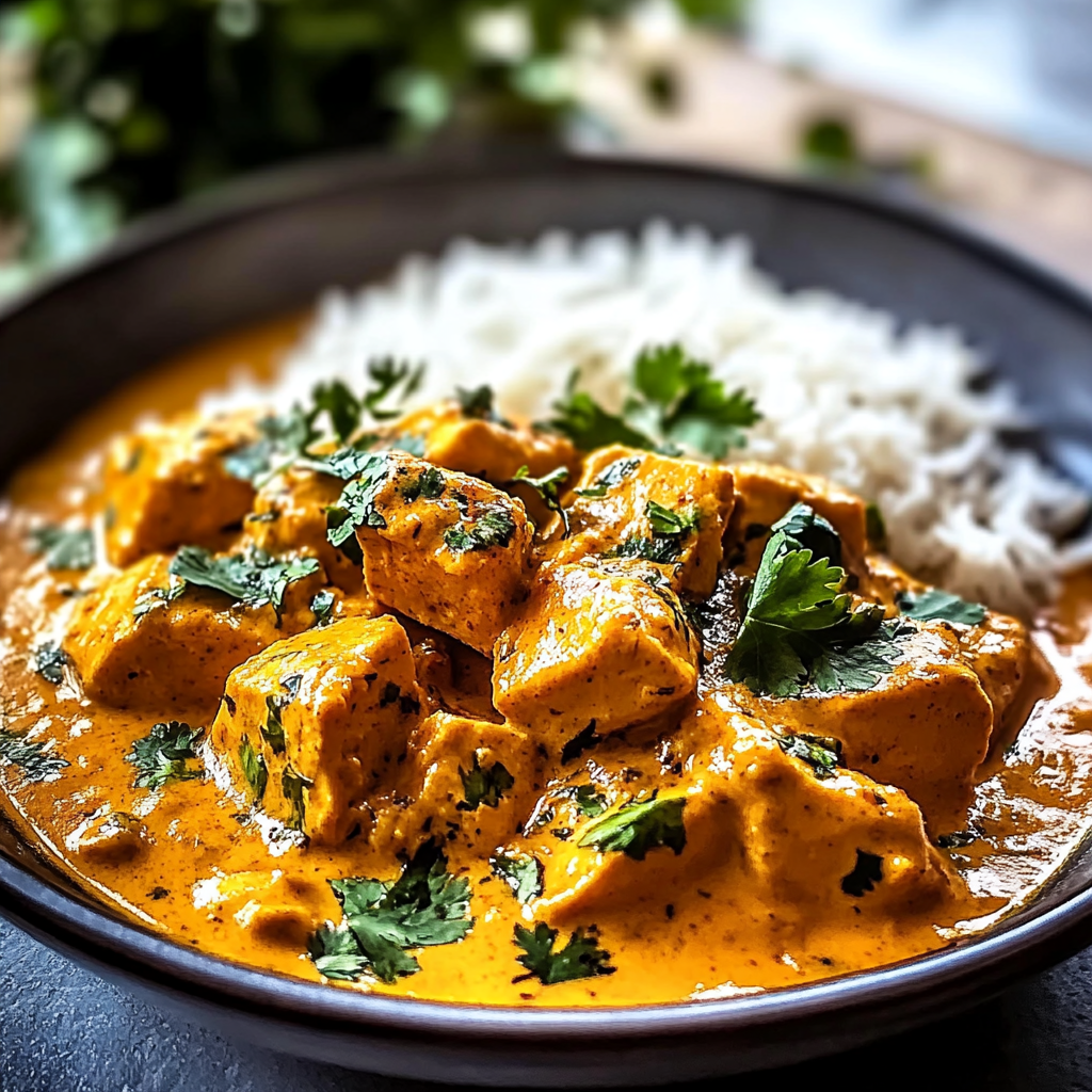 Recipe preparation for Creamy Butternut Squash Chicken