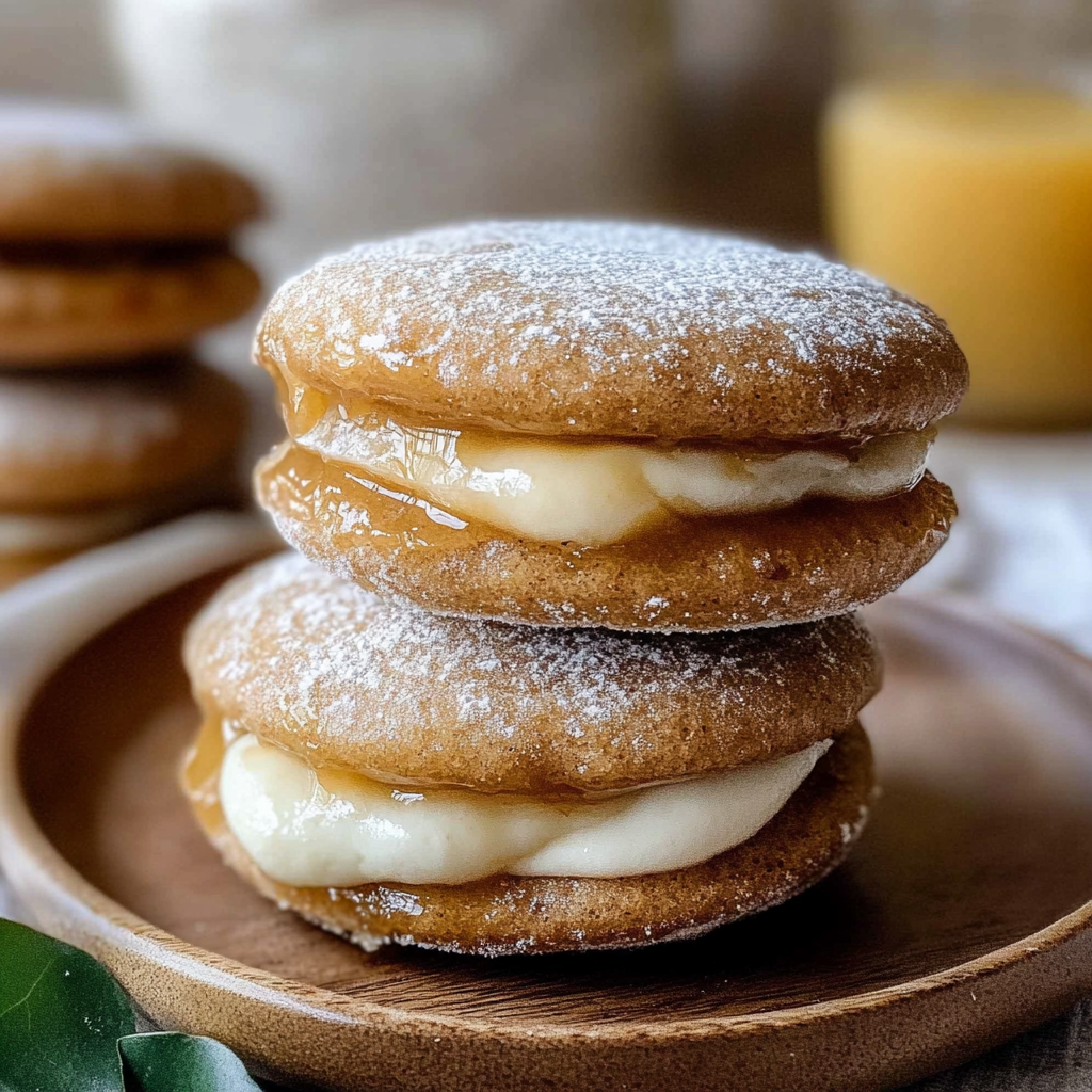 Recipe preparation for Apple Cider Whoopie Pies