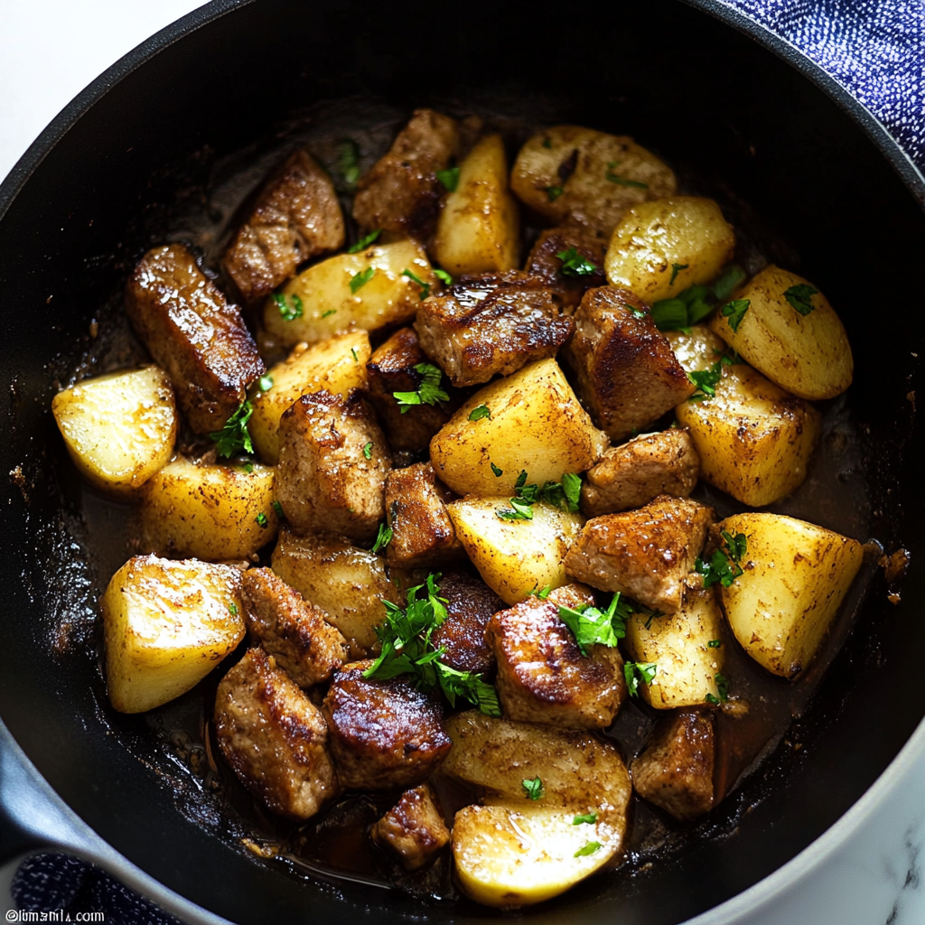 Recipe preparation for one skillet meals