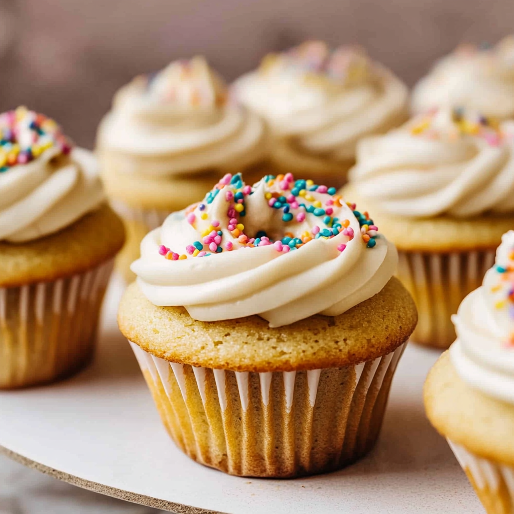 Recipe preparation for vanilla cupcake recipe