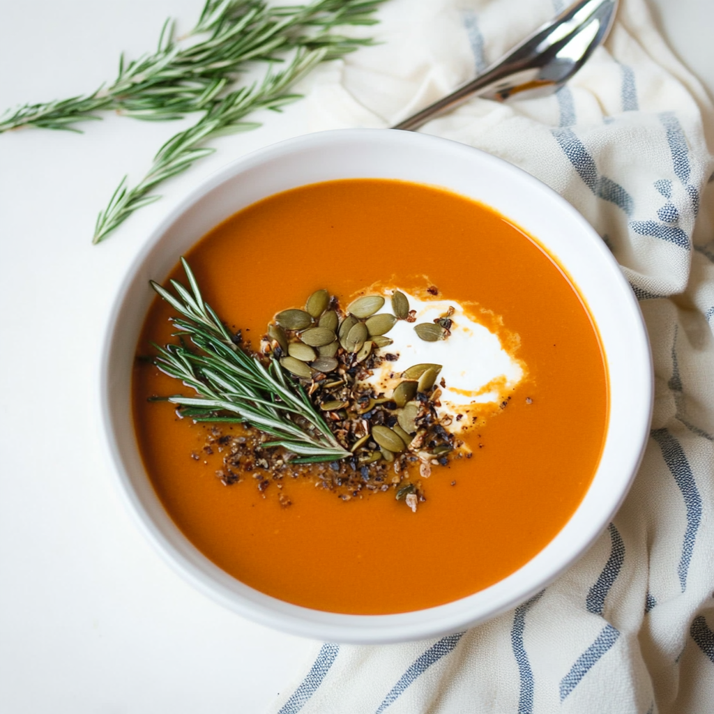 Recipe preparation for Instant Pot Creamy Pumpkin Tuscan Soup