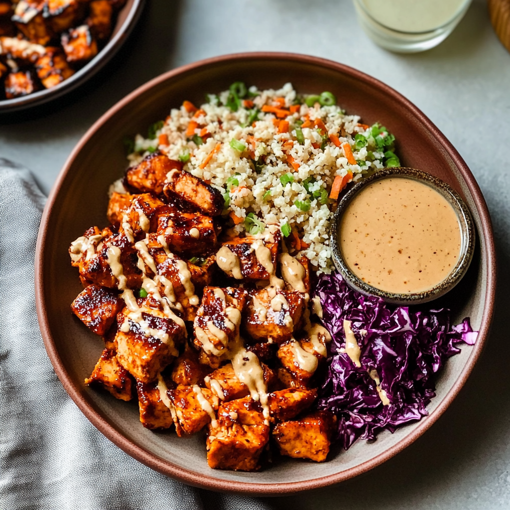 Recipe preparation for Hot Honey Chicken Plate