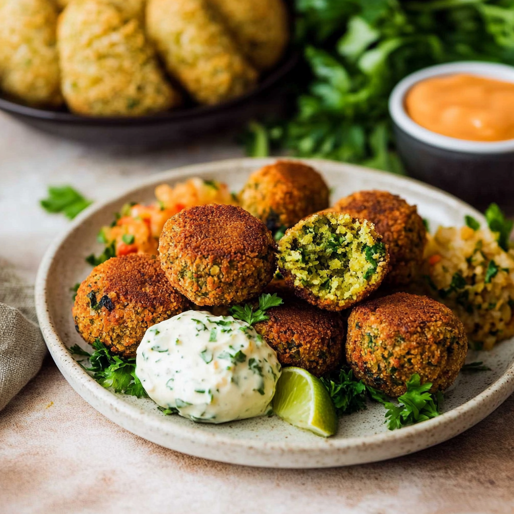 Recipe preparation for Falafel Recipe