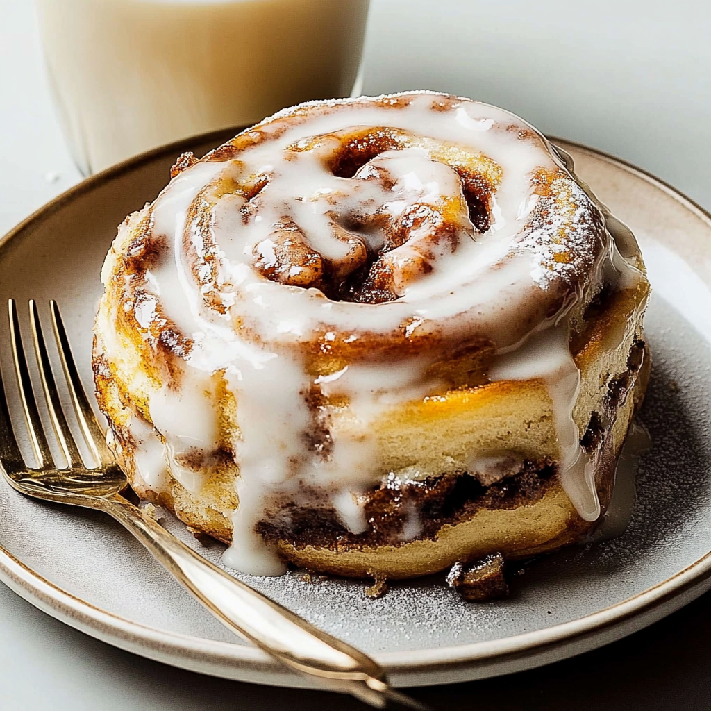 Recipe preparation for Cinnamon Roll Ice Cream Sandwiches