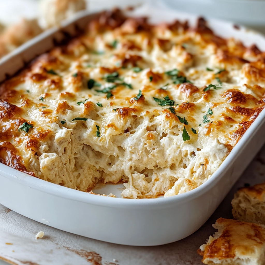 Recipe preparation for Creamy Banana Pepper Chicken Dip