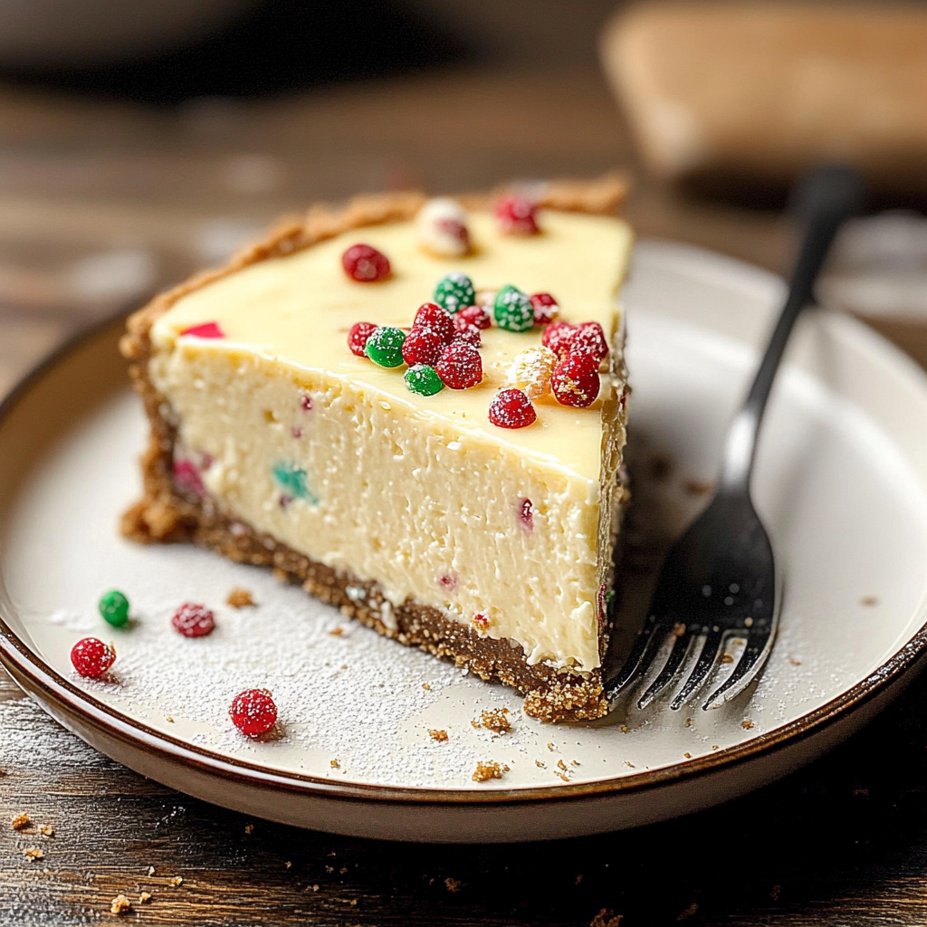 Recipe preparation for Sugar Cookie Cheesecake