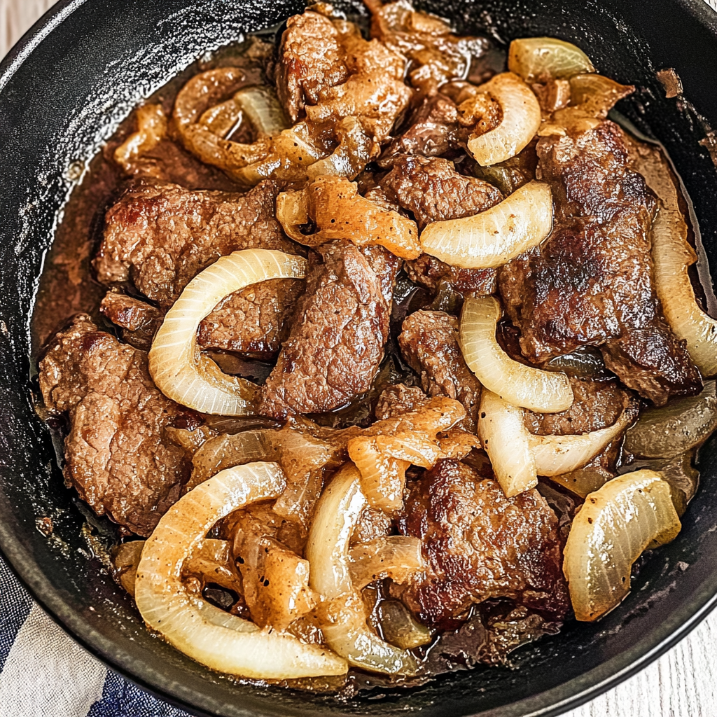 Recipe preparation for Beef Liver