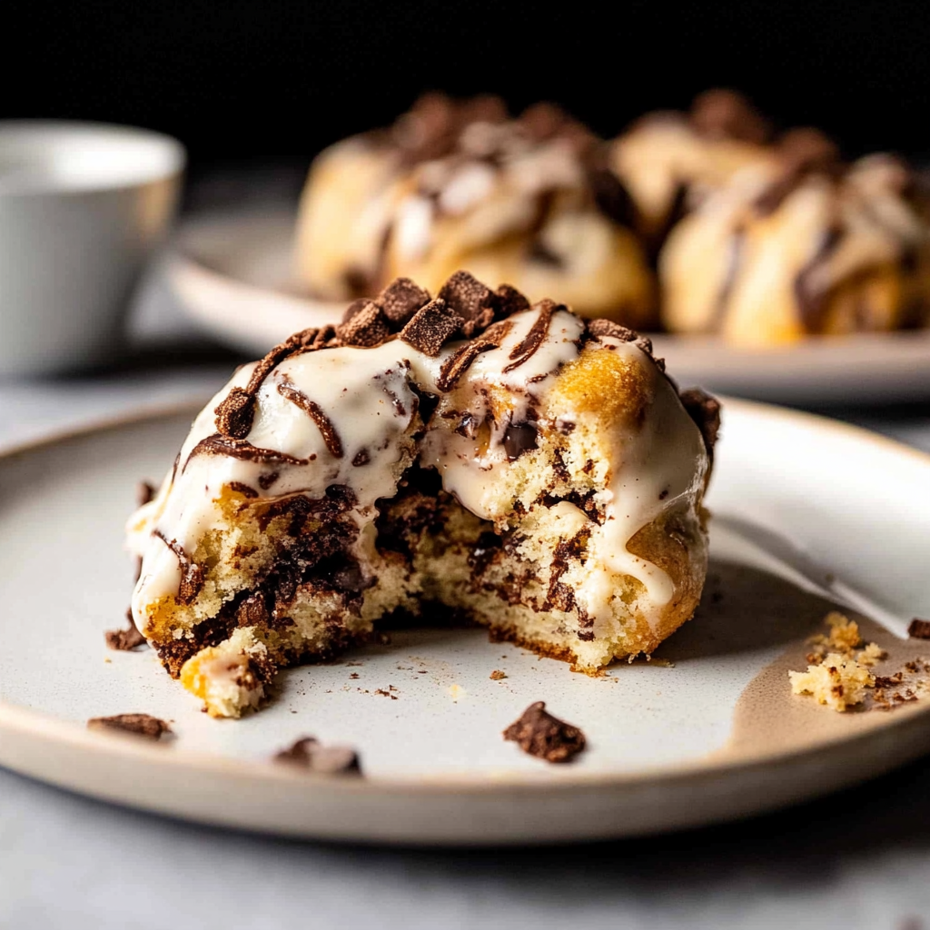 Recipe preparation for Chocolate Chip Cookie Rolls