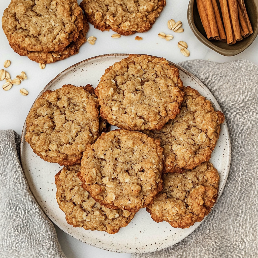 Recipe preparation for Oatmeal Cookie