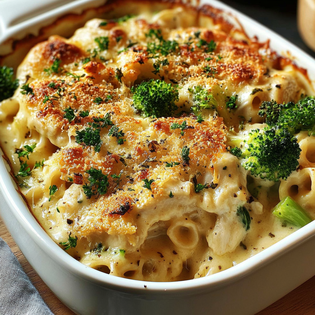 Recipe preparation for Chicken Broccoli Casserole Ultimate