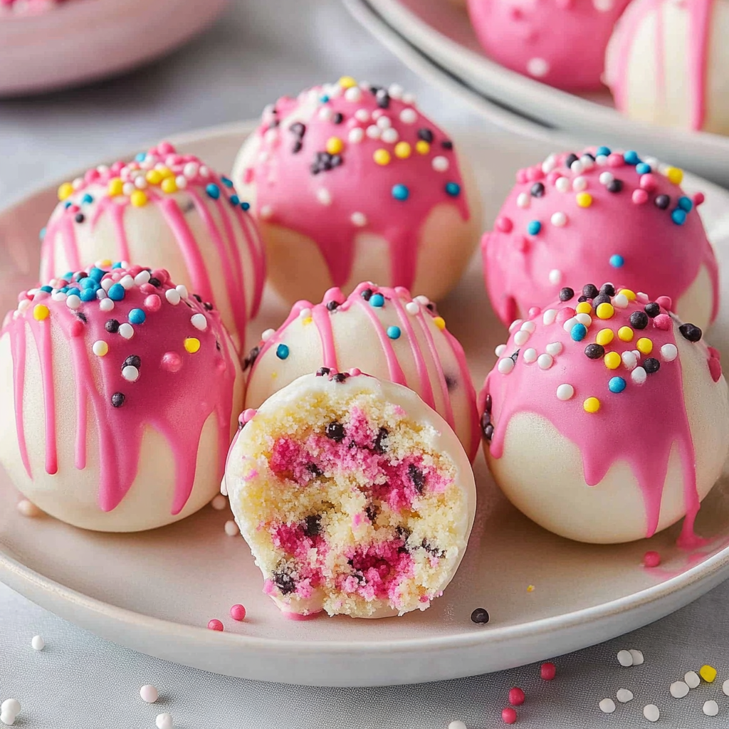 Recipe preparation for Circus Animal Cookie Truffles