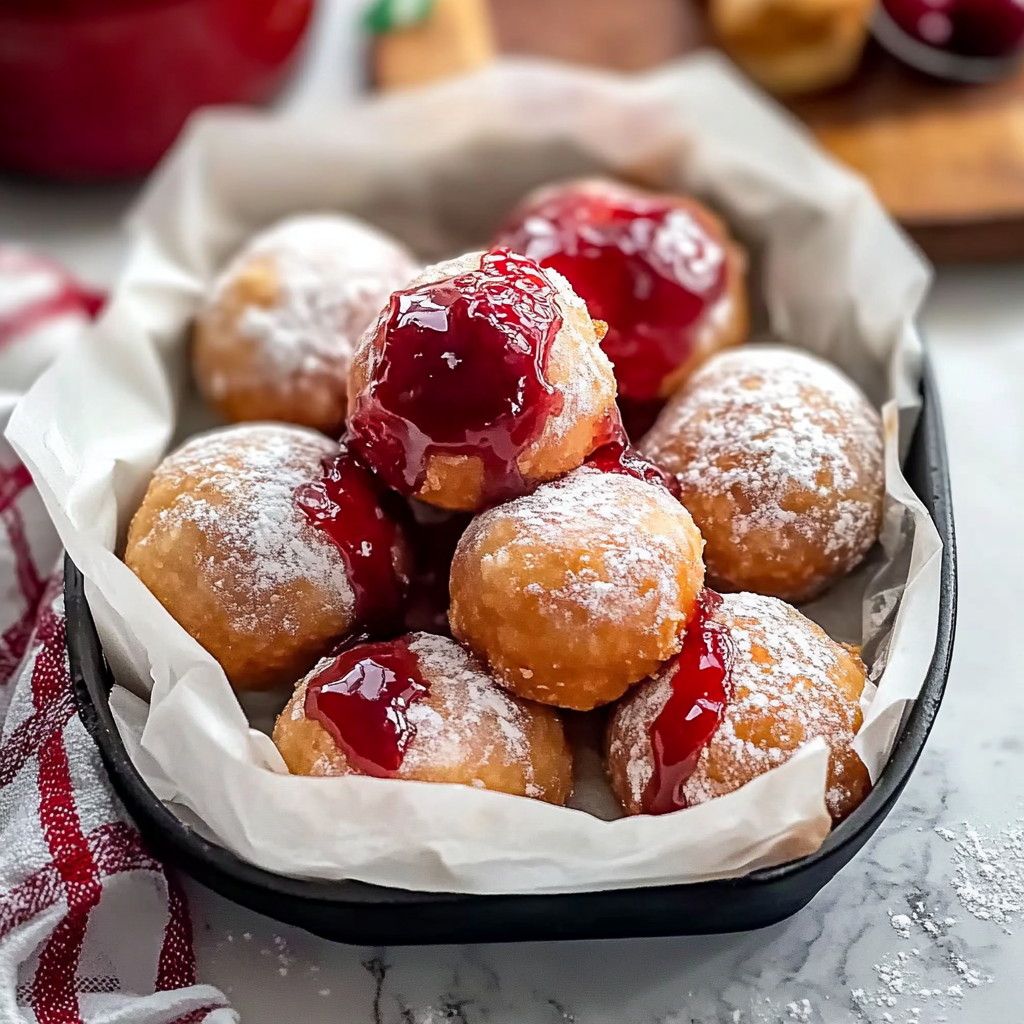 Recipe preparation for Cherry Pie Bombs