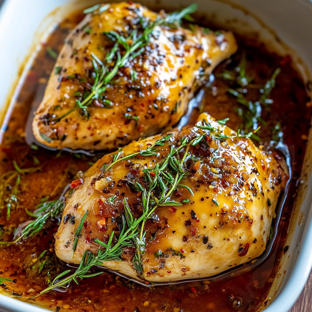 Recipe preparation for Pan-Seared Honey Dijon Chicken