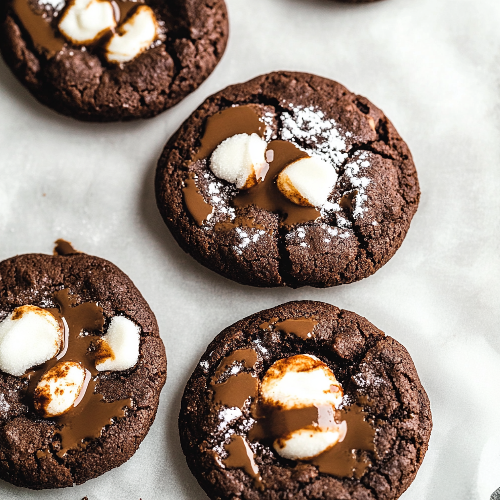 Recipe preparation for Hot Chocolate Sugar Cookies